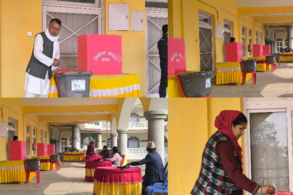 मधेश प्रदेश : राष्ट्रिय सभाका चार सदस्यका लागि मतदान जारी